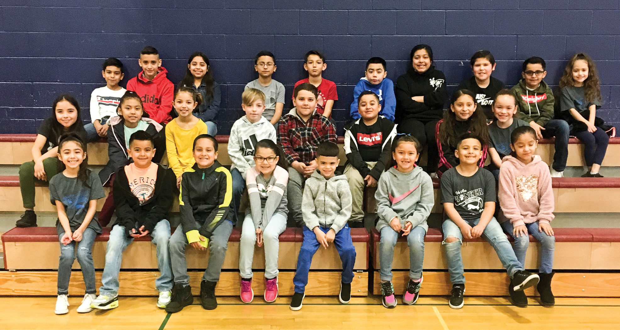 Pioneer Elementary School February Student of the Month